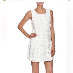 Everly Ivory Eyelet Dress